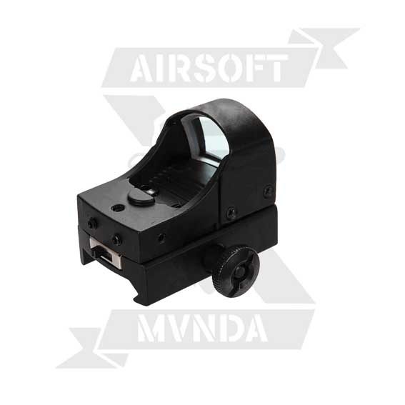 MINI RED DOT REFLEX SIGHT LANCER TACTICAL NEGRA - Imagen 2