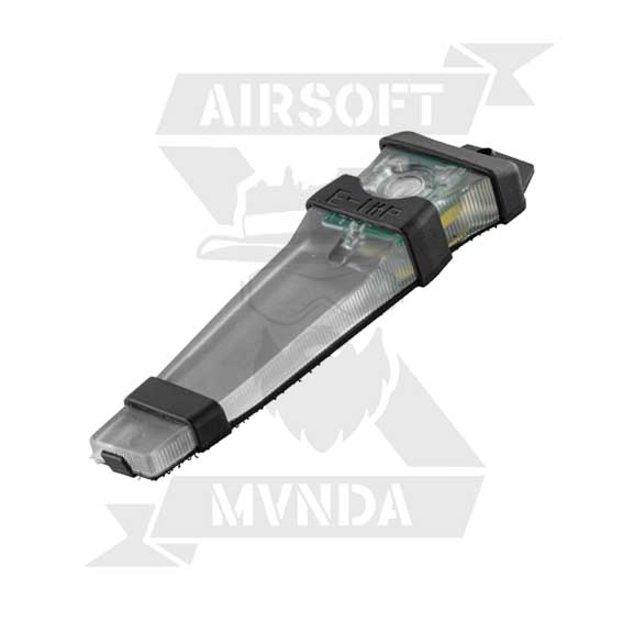 SE&Ntilde;AL LUMINOSA LUZ VERDE CON VELCRO NEGRA  - Imagen 2