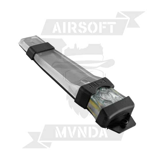 SE&Ntilde;AL LUMINOSA LUZ VERDE CON VELCRO NEGRA  - Imagen 3