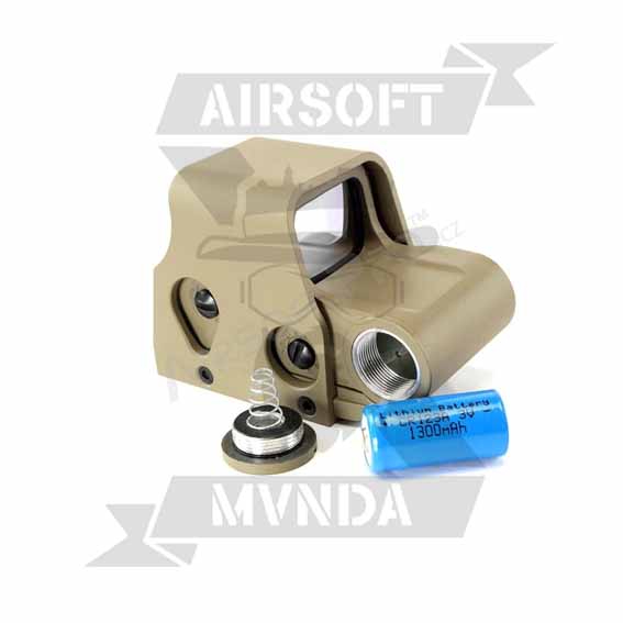 VISOR RED DOT THETA OPTICS SIGHT XTO 553 TAN - Imagen 4