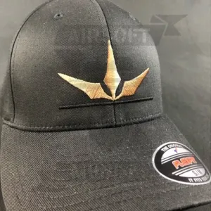 GORRA CURVA SPEEDSOFT ELASTICA NEGRA DORADA (M) - Imagen 3