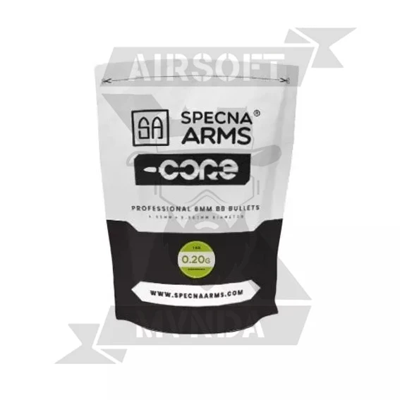 BOLAS SPECNA ARMS CORE BIO 0.20G 1KG BLANCA