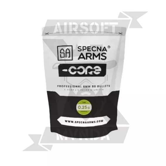BOLAS SPECNA ARMS CORE BIO 0,25G 1KG