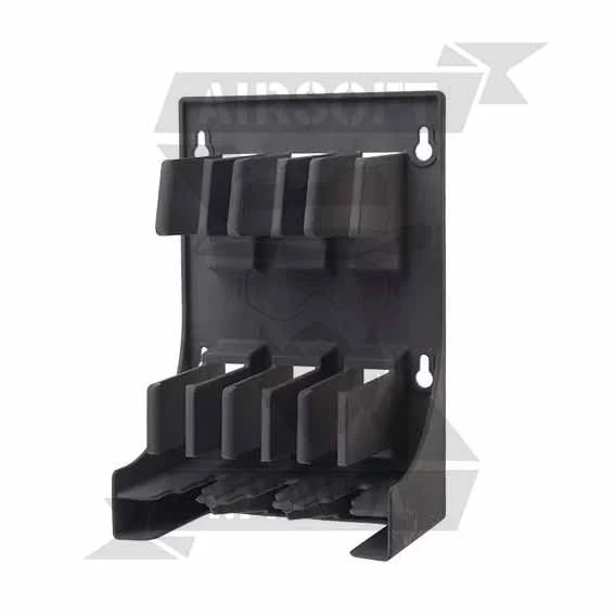 SOPORTE PARED PARA CARGADORES VERDE