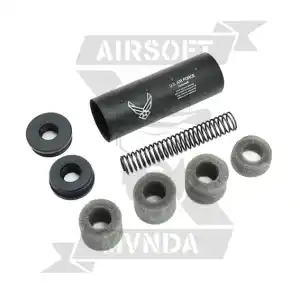 SILENCIADOR FMA STUBBY U.S. AIR FORCE 107MM NEGRO - Imagen 3