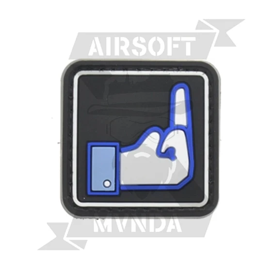 PARCHE 3D DISLIKE PVC 40X40mm