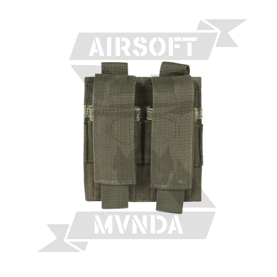 POUCH PORTACARGADOR PISTOLA DOBLE MIL-TEC MOLLE VERDE
