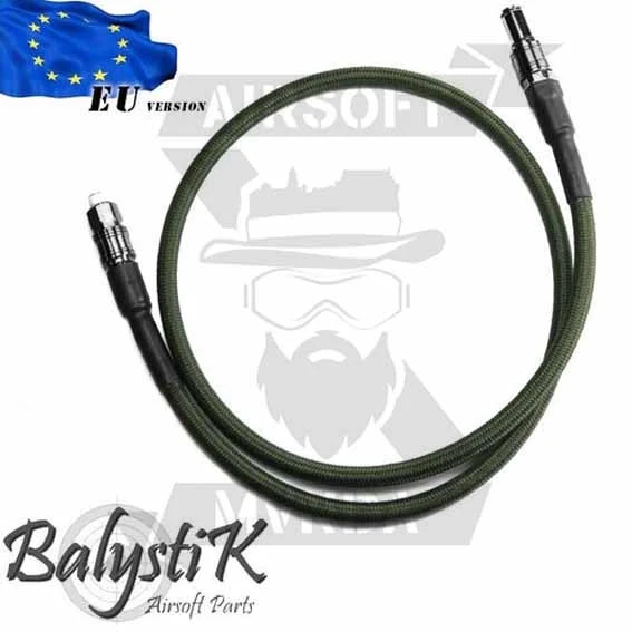 LINEA HPA BALYSTIK EU VERDE OLIVA + TETINA MACHO EU + ACOPLADOR 1/8 NPT MACHO EU