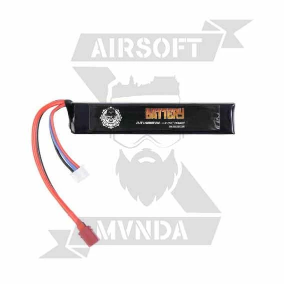 BATERIA LIPO DUEL CODE 11.1V 1100MAH 25C T-DEAN
