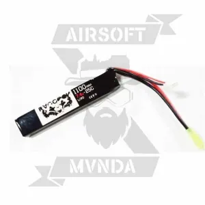 BATERIA RACCOON 7,4V 1100MAH 25C Stick - Imagen 1