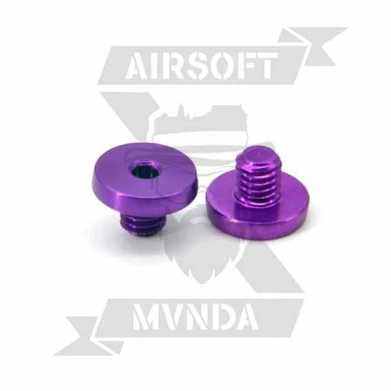 TORNILLO GRIP AIP ALUMINIO CNC 7075 TIPO 5 PARA TM 5.1/4.3 MORADO