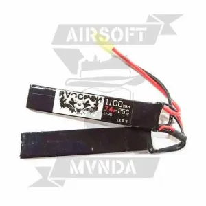 BATERIA RACCOON 7.4V 1100MAH 25C 2X - Imagen 1