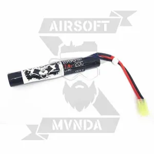 BATERIA RACCOON LIPO 7,4V 1500MAH 20C Stick - Imagen 1