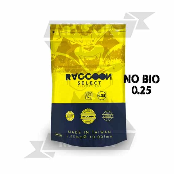 RACCOON SELECT BBS 0.25 1KG NO BIO