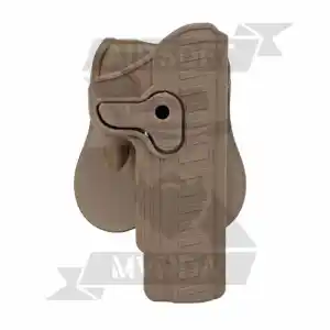 PISTOLERA RIGIDA 1911 TAN GB-44-T DIESTRO - Imagen 1