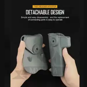 PISTOLERA RIGIDA 1911 TAN GB-44-T DIESTRO - Imagen 5