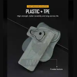 PISTOLERA RIGIDA 1911 TAN GB-44-T DIESTRO - Imagen 7