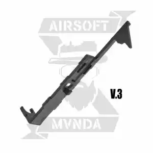 TAPPET PLATE FPS V.3 REFORZADO FIBRA CARBONO NEGRO - Imagen 1