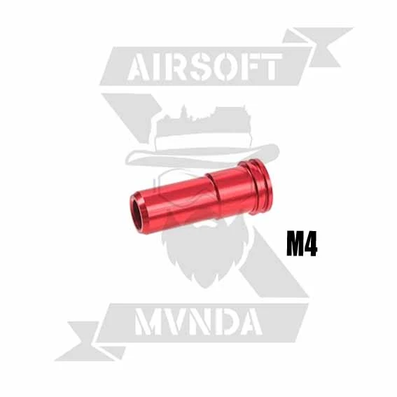 NOZZLE M4 SHS JUNTA TORICA METÁLICO ROJO