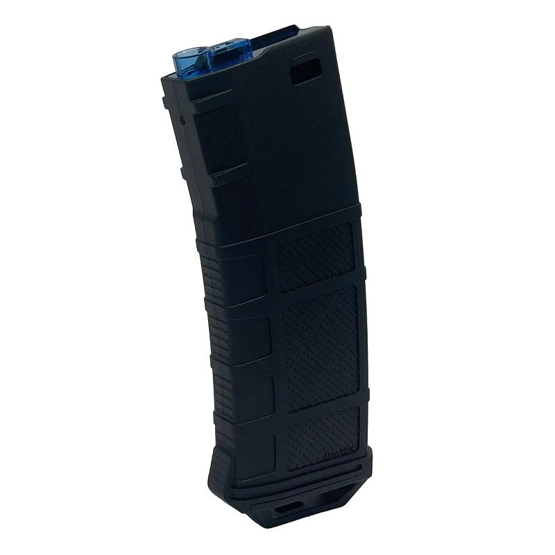 CARGADOR AMAROK MIDCAP M4 POLIMERO 250 BBS FAST FEED NEGRO/AZUL