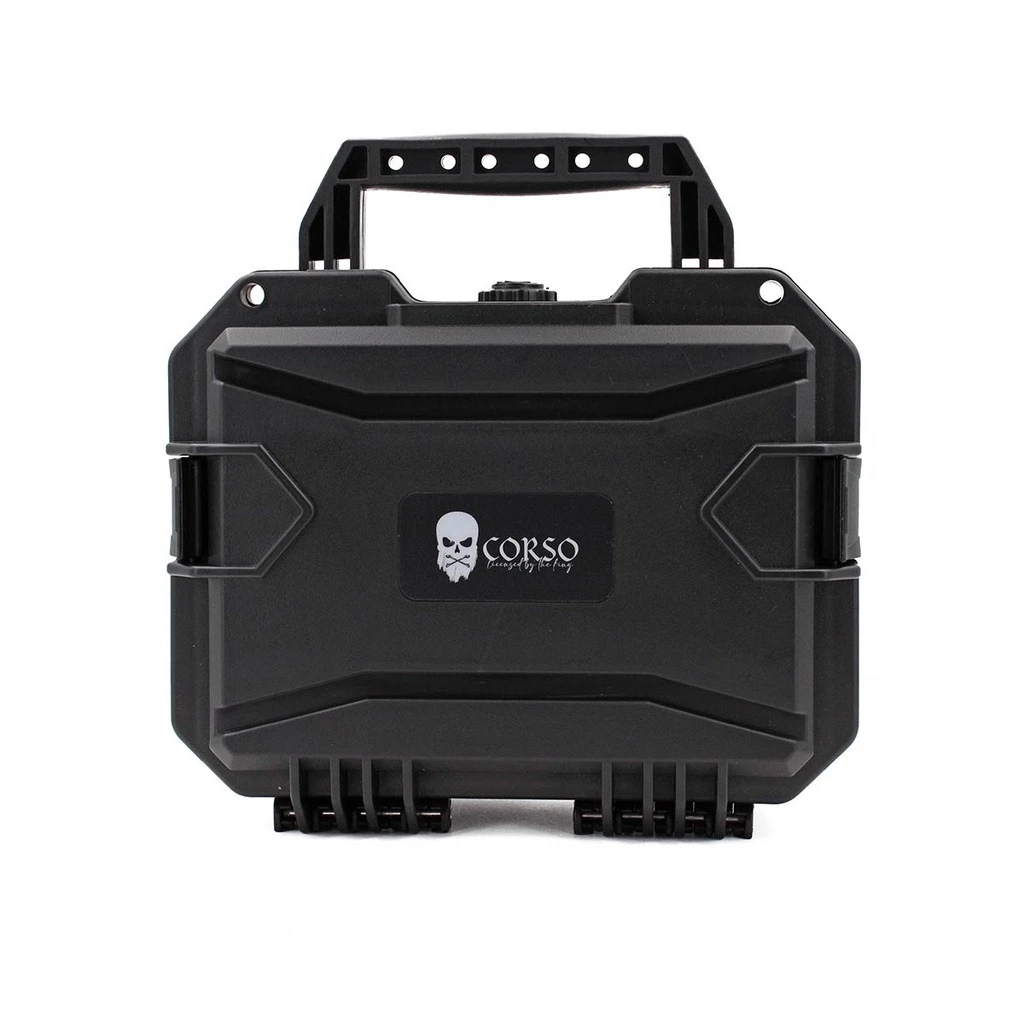 MALETIN CORSO PISTOLA RIGIDO CORSAIR 30CM NEGRO