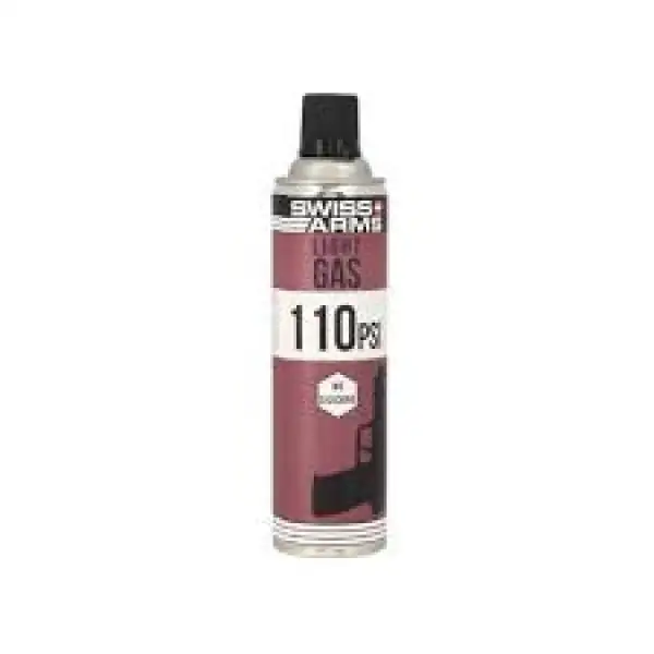GAS WISS ARMS LIGHT 110PSI SIN SILICONA 450ML