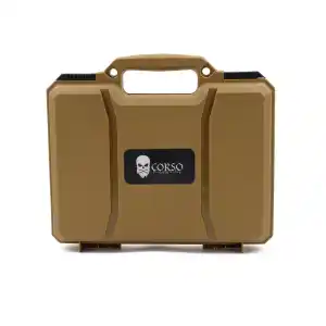 MALETIN PISTOLA CORSO RIGIDO CORSAIR 29 CM COYOTE - Imagen 2