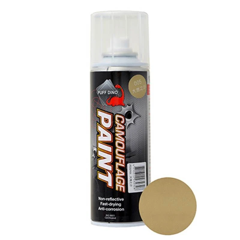 PINTURA PUFF DINO CAMO 220ML DESERT SAND