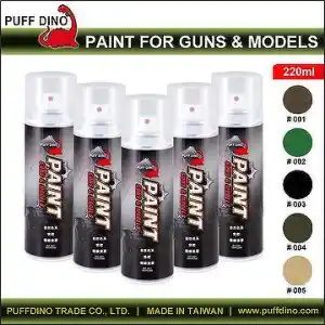 PINTURA PUFF DINO CAMO 220ML DESERT SAND  - Imagen 3