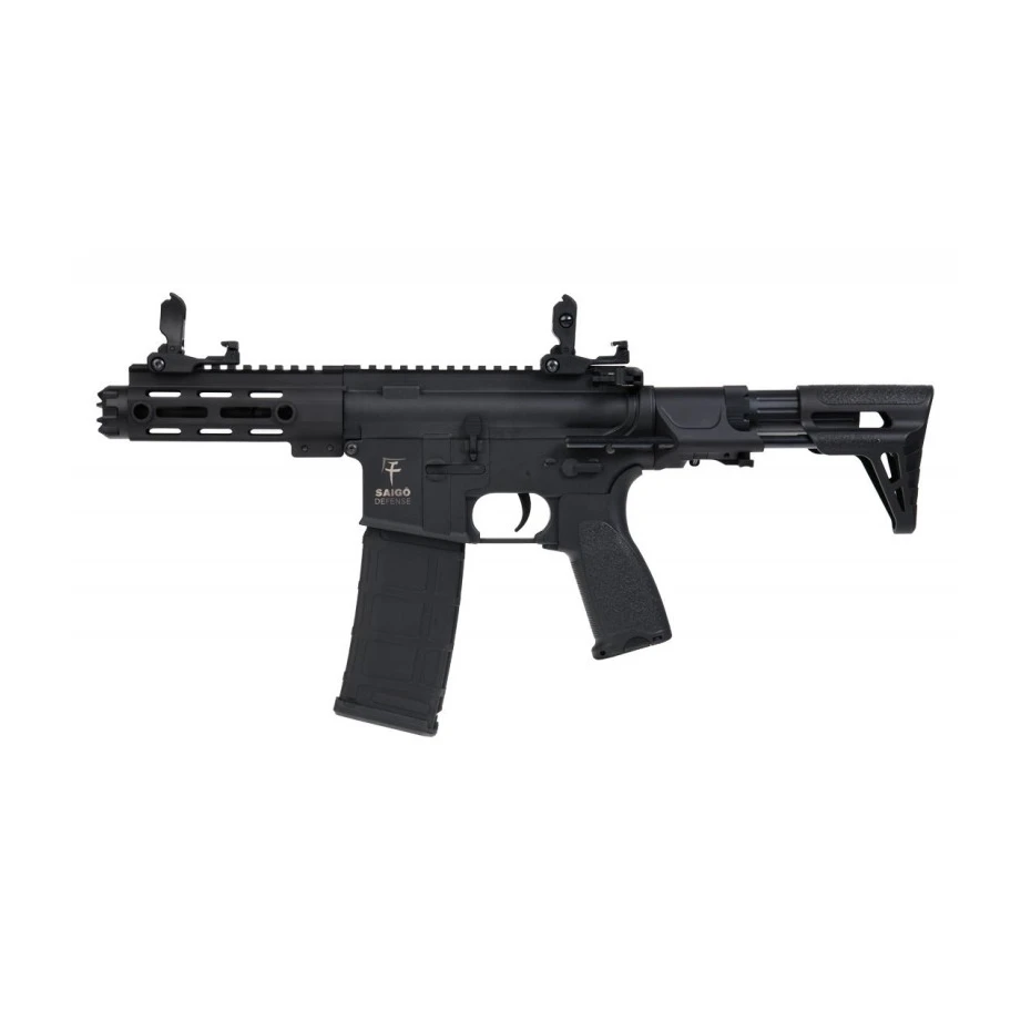 FUSIL SAIGO DEFENSE RONIN AEG COMBO NEGRA