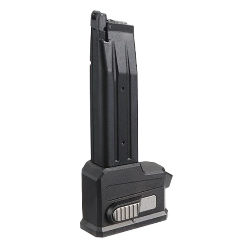 ADAPTADOR HPA LANCER TACTICAL ALUMINIO PARA HI-CAPA 5.1 NEGRO