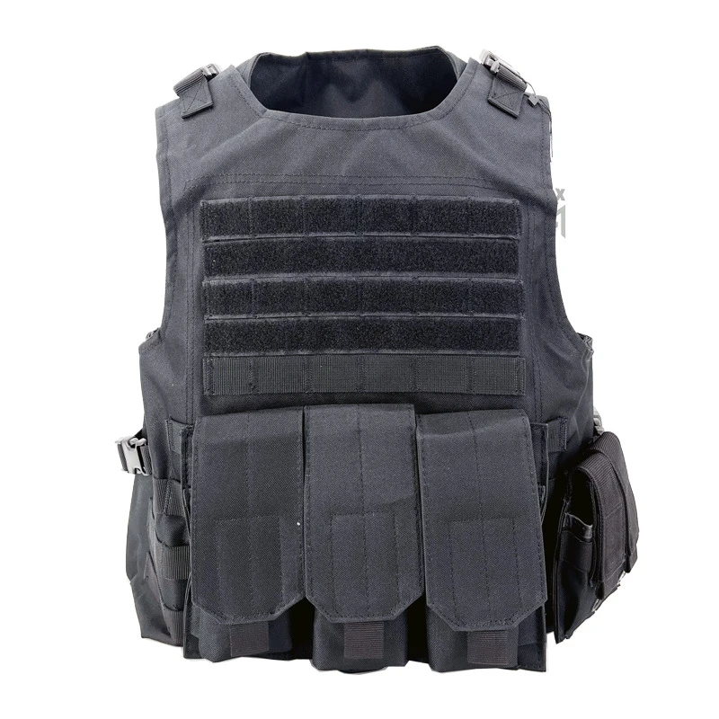 CHALECO SIXMM FSBE NEGRO