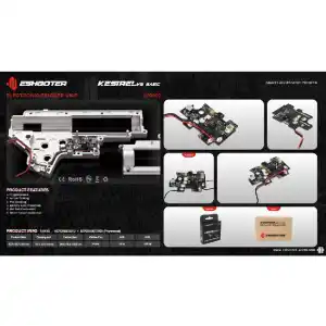 GATILLO ELECTRONICO E-SHOOTER V090  ETU KESTREL V2 BASIC CABLEADO TRASERO - Imagen 3