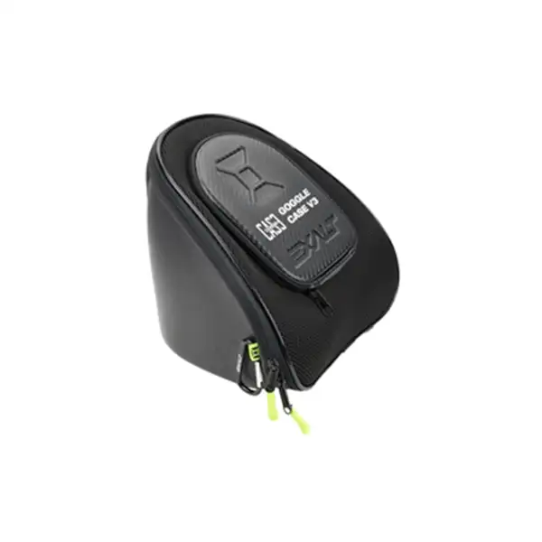 ESTUCHE UNIVERSAL PARA MASCARA EXALT CARBON V3 NEGRO/VERDE