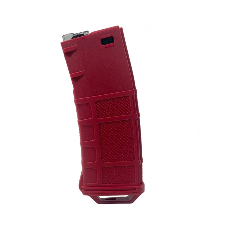 CARGADOR AMAROK MIDCAP M4 POLIMERO 250 BBS FAST FEED ROJO