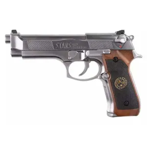 PISTOLA WE M92 SPS FULL METAL PLATA - Imagen 1