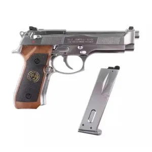 PISTOLA WE M92 SPS FULL METAL PLATA - Imagen 5