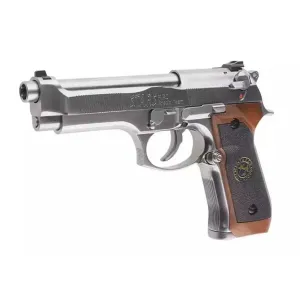 PISTOLA WE M92 SPS FULL METAL PLATA - Imagen 6