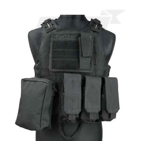 CHALECO TACTICO FSBE NEGRO