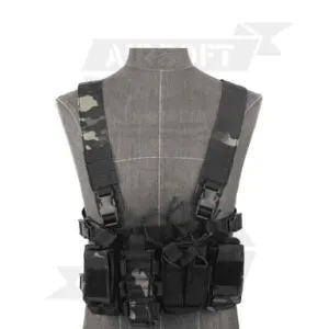 CHEST RIG M4 MULTICAM NEGRO - Imagen 1