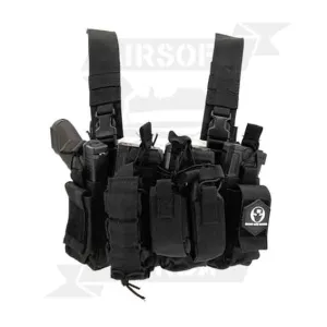 CHEST RIG M4 NEGRO - Imagen 1