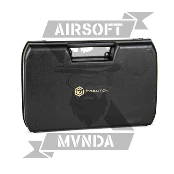 MALETIN EVOLUTION PISTOLA NEGRO C (32x21x7)