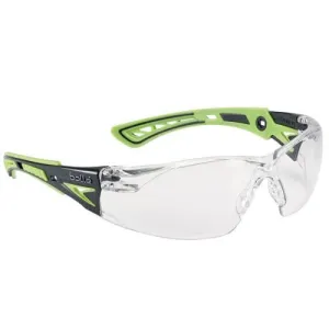 GAFA BOLLE RUSH TRANSPARENTE PATILLA VERDE / NEGRA - Imagen 1