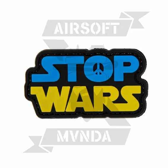 PARCHE STOP WARS 3D