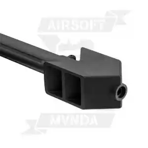 PACK SNIPER LANCER TACTICAL LT-20 Muelle M82 1,5J + VISOR 4x40 + BIPODE- NEGRO (TIPO BARRET M82) - Imagen 5