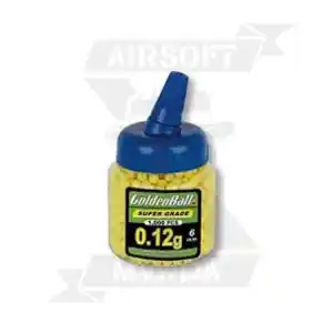 BOLAS ASG 0.12G NO BIO 1000rds BIBERON AMARILLA - Imagen 1