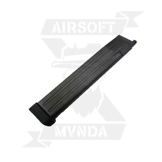 CARGADOR PISTOLA WE HI-CAP 5.1 GAS LARGO 50rds NEGRO