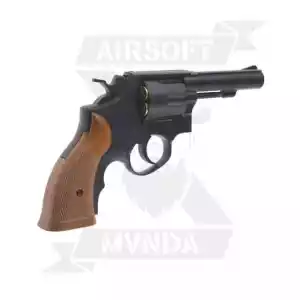 REVOLVER HFC HG-131 GAS NEGRA - Imagen 1