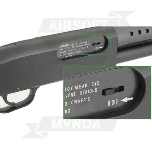ESCOPETA DOBLE EAGLE LONG M58A MUELLE NEGRA - Imagen 4
