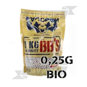 BOLAS RACCOON BIO 0,25 1KG BLANCA - Imagen 1